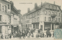 Ussel : "La Corrèze illustrée - 41 - Ussel - Carrefour de la Croix de fer".
