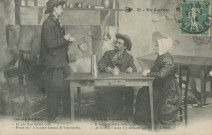 Folklore (scènes de) : "37 - En Corrèze - Le café du dimanche - Il est bon votre café. Je le crois ! Nous n'y mettons jamais de chicorée.". texte en limousin.