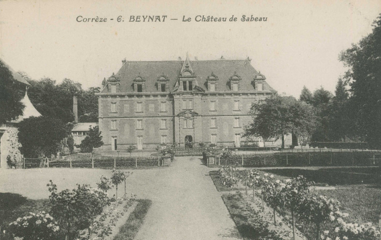 Beynat : "Corrèze - 6. Beynat - Le chateau de Sabeau".