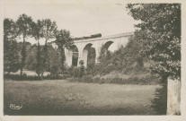 Lubersac : "Lubersac (corrèze) - Viaduc de la Valénie".