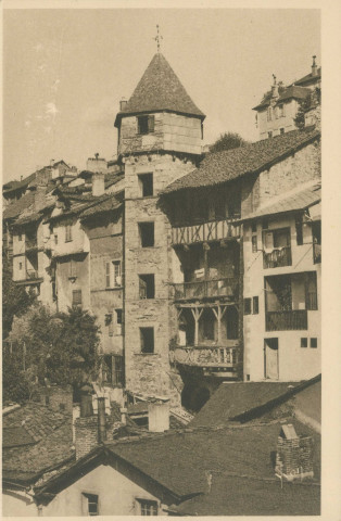 Tulle : "La douce France - 727 Tulle (Corrèze) - La tour d'Alverge".