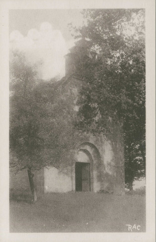 Le Lonzac : "Le Lonzac (Corrèze) - Nouvelle chapelle du Châtenet".