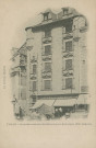 Tulle : "La Corrèze illustrée - Tulle - Grande maison de Sourics ou de Loyac (XVe siècle)". Librairie F. Devaux.