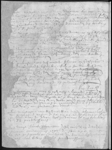 Baptêmes, mariages, sépultures (1645-1752)