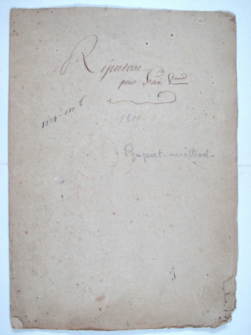 Répertoire méthodique : an VIII-1819