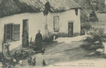 Meymac : "Meymac - la Vedrenne - Intérieur de ferme".