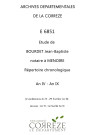 Répertoire chronologique : 2 vendémiaire an IV-29 fructidor an IX