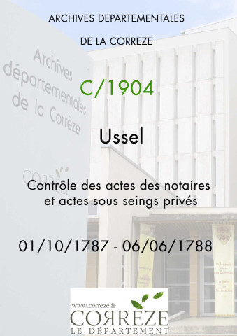 1er octobre 1787-6 juin 1788