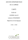 Répertoire chronologique : 1712-1723