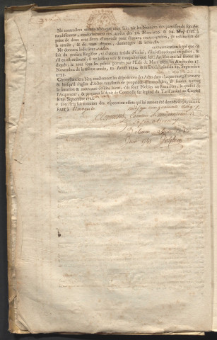 10 septembre 1745-26 janvier 1747