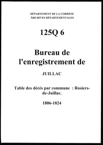 Commune de Rosiers-de-Juillac