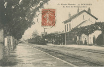Beaulieu-sur-Dordogne : "La Corrèze illustrée - 44 - Beaulieu - La gare de Bretenoux-Biars".