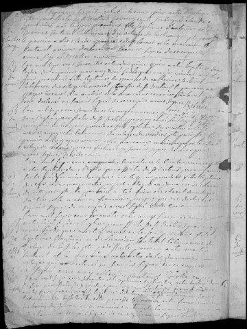 Baptêmes, mariages, sépultures (1760-1793)