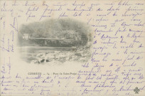 Neuvic : "Corrèze - 54 - Pont de Saint-Projet".