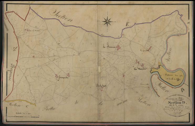 Section D2 de la Meunière