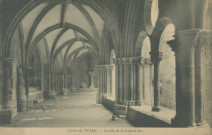 Tulle : "Cloître de Tulle. - Arcades de la galerie Est.".