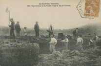 Folklore : "La Corrèze illustrée - 101. Exploitation de la tourbe dans la Haute-Corrèze".