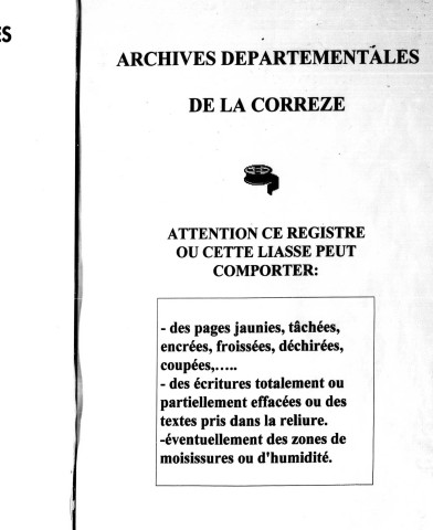 Naissances (1803-1822)