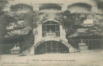 Brive-la-Gaillarde : "La Corrèze pittoresque - 56 - Brive - Saint-Antoine, vue générale des grottes".
