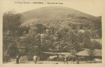 Chaumeil : "La Corrèze illustrée - Chaumeil - Au bord de l'eau".
