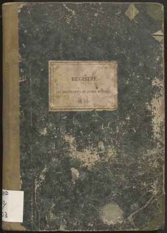 Délibérations du conseil municipal. 21 janvier 1878-10 juin 1888