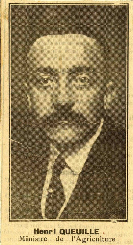 Portrait d'Henri Queuille.