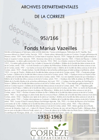 Articles, fascicules.