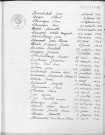 Tables décennales des naissances (1933-1942)