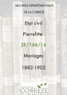 Mariages (1882-1902)