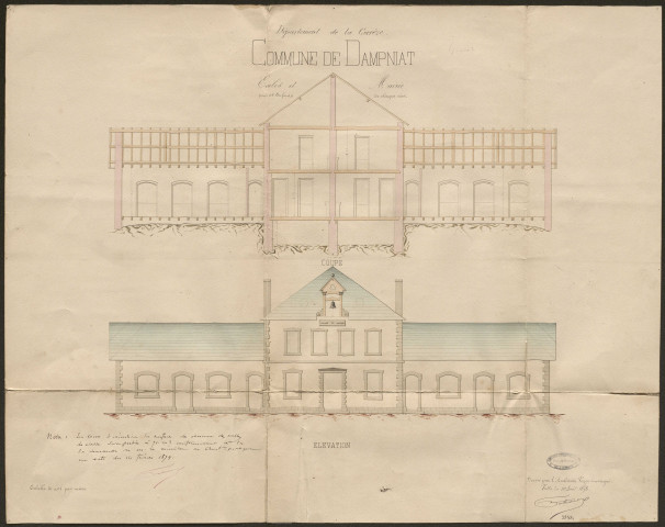 Maison d'école.