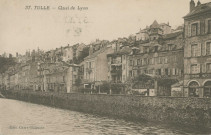 Tulle : "37. Tulle - Quai de Lyon".