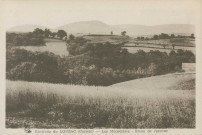Le Lonzac : "Environs du Lonzac (Corrèze) - Les Monédières - Route de Jarenne".