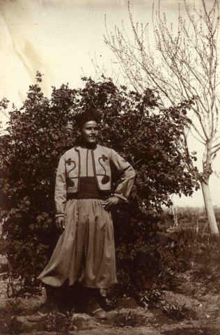 Portrait d'un spahi.