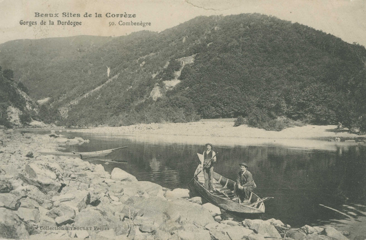 Bassignac-le-Haut : "Beaux sites de la Corrèze - Gorges de la Dordogne - 50. Combenègre".