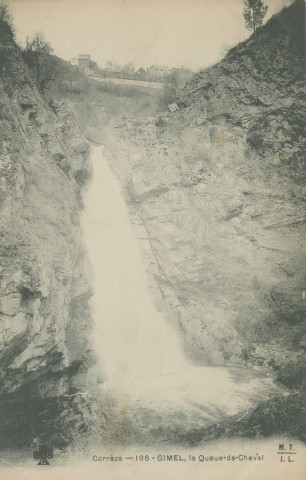 Gimel : "Corrèze - 106 - Gimel, la Queue de cheval".