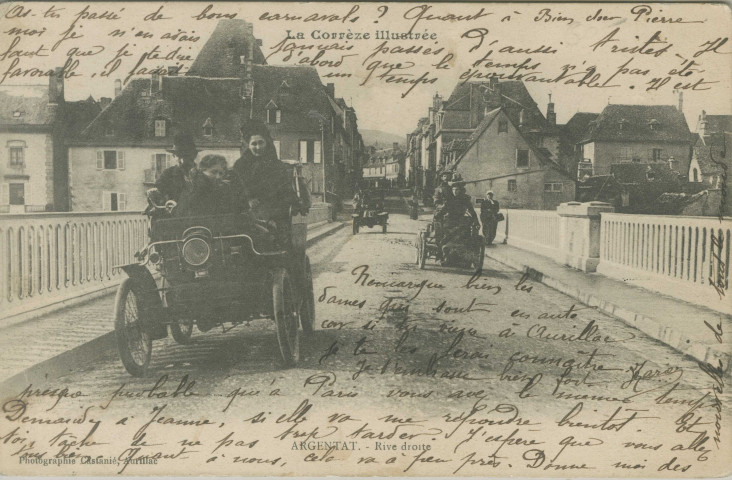 Argentat : "La Corrèze illustrée - Argentat - Rive droite".
