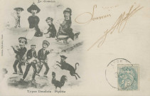 Ussel : "La Corrèze - Types usselois - Pipette".