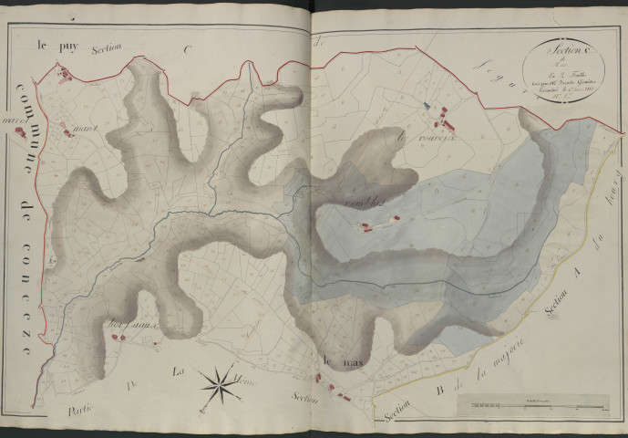 Section C1 du Mas