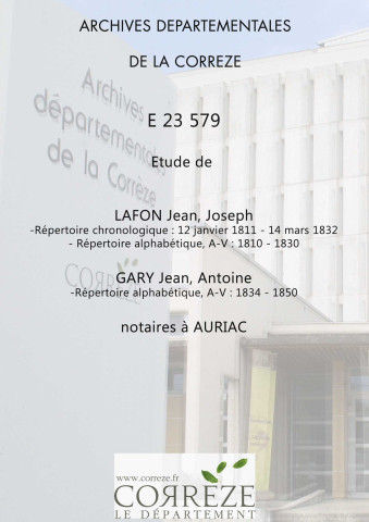 Répertoires