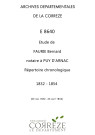 25 mai 1832-24 avril 1854