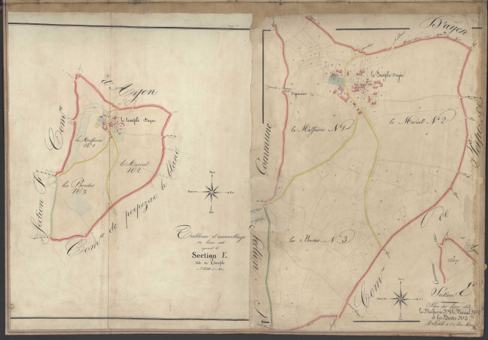 Section E du Temple (de la Malfairie, du Marial et des Bordes)