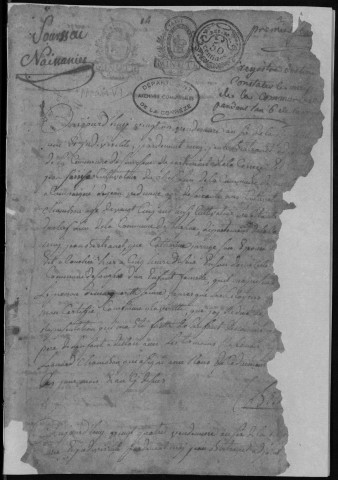 Naissances, mariages, décès (1798-1802)