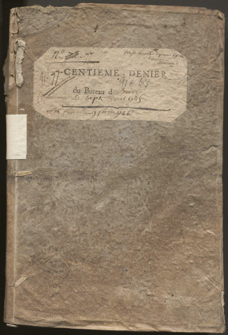 7 avril 1785-9 février 1786