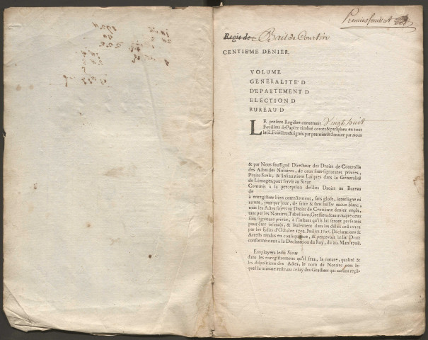 1er janvier 1733-24 septembre 1734