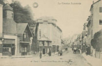 Tulle : "La Corrèze illustrée - 16 Tulle - Avenue Victor-Hugo, côté des Carmélites".