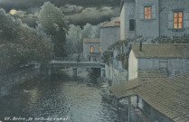 Brive-la-Gaillarde : "29. Brive, la nuit. Le canal.".