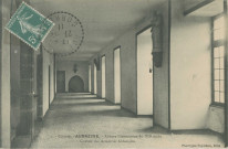 Aubazine : "1. - Corrèze - Aubazine - Abbaye cistercienne du XIIe siècle - couloir des armoiries abbatiales".
