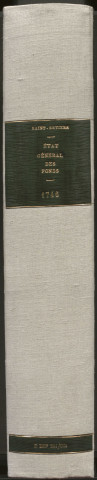 État général des fonds. 15 septembre-15 novembre 1746
