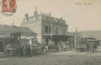 Tulle : "93 Tulle. - La gare".