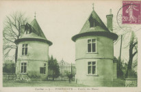 Arnac-Pompadour : "Corrèze - 9 - Pompadour - entrée des haras".
